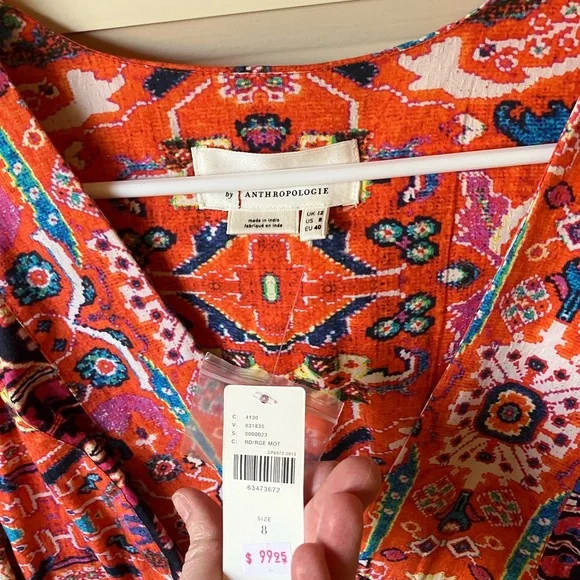 NWT Anthropologie boho dress - Picture 2 of 5